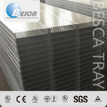 Hot Dip Galvanized Steel Punched Cable Tray With OEM Factory Price